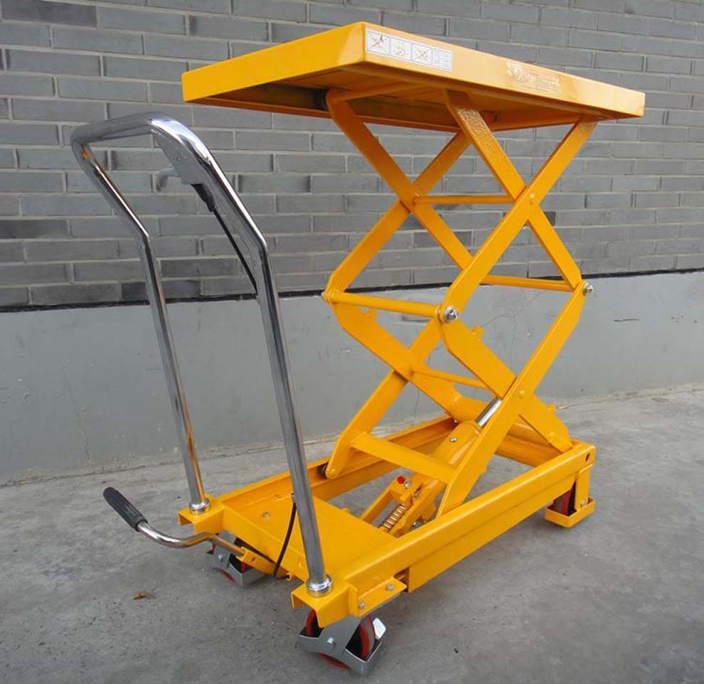 TF35S double scissor portable manual lifting table